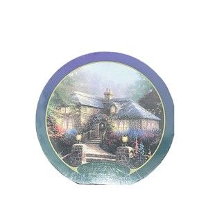 Thomas Kinkade Hollyhock House 750 Piece Jigsaw Puzzle - 1999 - SEALED NOS
